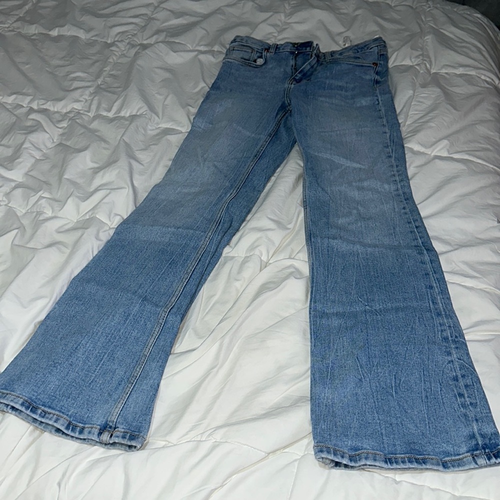 Zara women’s flare jeans